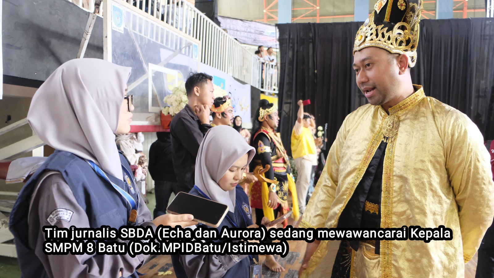 Sigap dan Profesional, Tim Jurnalis SBDA SMAM 3 Batu Kawal MMB 2026